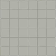 Restore Ash Gray 12 in. x 12 in. Matte Ceramic Mosaic Tile (10 sq. ft./Case)