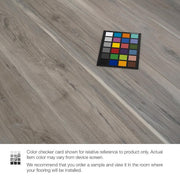 Banff Gray Hickory 22-MIL x 7.1 in. W x 48 in. L Click Lock Waterproof Luxury Vinyl Plank Flooring (19.05 sq. ft./case)