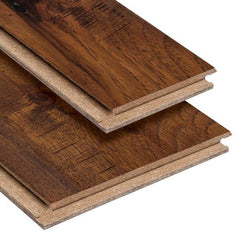 Barrett Distressed Hickory 3/8 in. T x 3.5 in. W Engineered Click Hardwood Flooring (26.3 sqft/case)