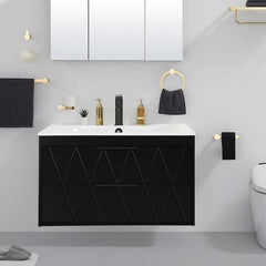 eclife Wall Mount Single Sink Vanity