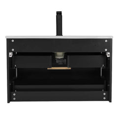 eclife Wall Mount Single Sink Vanity