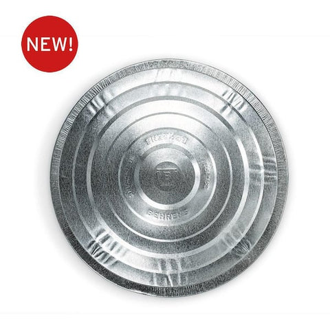 31 Gal. Galvanized Steel Round Metal Household Trash Can with Lid