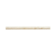 Cappuccino .75 in. x 12 in. Honed Marble Wall Pencil Tile (1 Linear Foot)