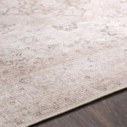 Bethany Vintage Flat Pile Washable Rug