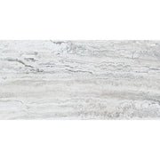 Universal Bianco Classico 3 MIL x 12 in. L x 24 in. W Peel and Stick Water Resistant Vinyl Tile Flooring (30 sqft/case)