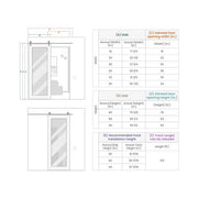 Belldinni Gina Sliding Glass Door