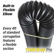 Amerimax Home Products FLEX Drain Pro Pipe