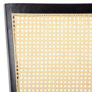 Margo Black/Beige 16.8 in. Rattan Dining Chair (Set of 2)