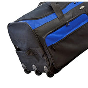 36 in. Tri-Fold Rolling Duffel Bag with 3-Blade Wheels and Folding Base