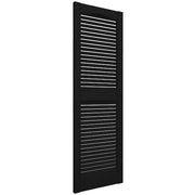 Builders Edge Vinyl Louver Shutters