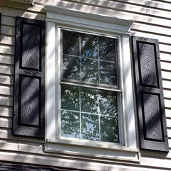 Builders Edge Vinyl Raised Shutters