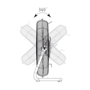 20 in. 3-Speed High Velocity Floor Fan