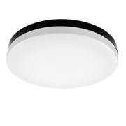Flexinstall LED 12 in. Black Edge to Edge Lens Flush Mount Light Recessed Light for Home with 5CCT + DuoBright Dimming