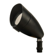 120-Volt to 277-Volt 14-Watt 1100 Lumens Black Integrated LED Outdoor Flood Light