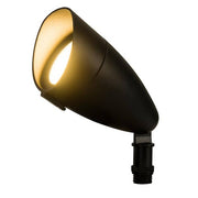 120-Volt to 277-Volt 14-Watt 1100 Lumens Black Integrated LED Outdoor Flood Light