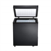 20.67 in. W 1.8 Cubic Feet Manual Defrost Garage Ready Chest Freezer with Adjustable Temperature Controls in Black