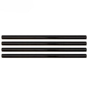 Restore Black 1/2 in. x 12 in. Glazed Ceramic Jolly Trim Tile (0.04 sq. ft./each)