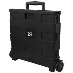 Portable 18 in. Plastic Utility Cart