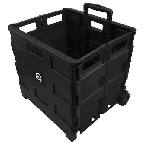 Portable 18 in. Plastic Utility Cart
