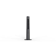 40 in. 3 Speed Remote Control Oscillating Tower Fan in Black