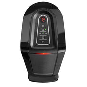 1500W 22 in. Black Electric Tower Oscillating Ceramic Space Heater with Digital Display, Timer and Remote Control