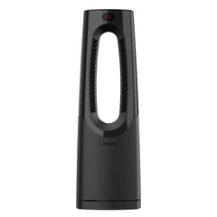 Bladeless 1500W 28 in. Black Electric Oscillating Tower Ceramic Space Heater with Remote Control and Digital Display