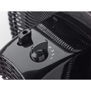 18 in. 3 Speed Oscillating Pedestal Fan with Adjustable Height, Easy Assembly, and Quiet Cooling for Any Room in Black