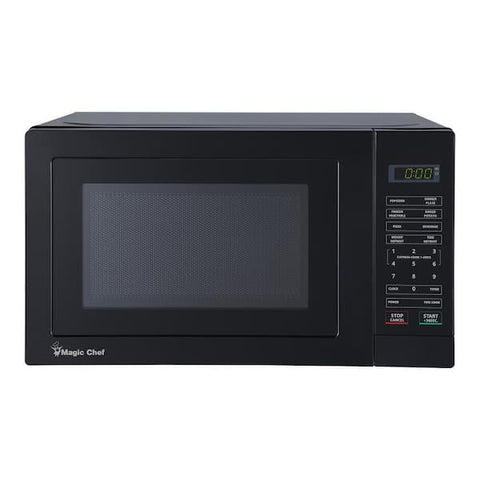 17.3 in. W, 0.7 cu. ft. Countertop Microwave in Black with 700-Watt Cooking Power