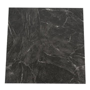 Black Marble 3 MIL x 12 in. W x 12 in. L Peel and Stick Water Resistant Vinyl Tile Flooring (30 sq. ft./case)