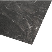 Black Marble 3 MIL x 12 in. W x 12 in. L Peel and Stick Water Resistant Vinyl Tile Flooring (30 sq. ft./case)
