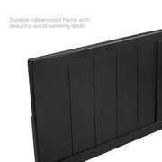 Robbie in Black Full Wood Headboard