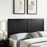 Robbie in Black Full Wood Headboard