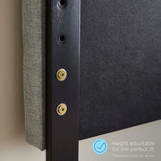 Robbie in Black Full Wood Headboard
