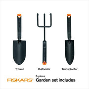 3-Piece Garden Tool Set