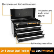 GEARWRENCH 20 In Black Toolbox