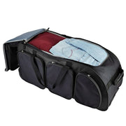 30 in. Multi-Pocket Rolling Duffel with Blade Wheels and Telescopic Handle