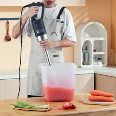 Commercial Immersion Blender 500-Watt Black Hand Mixer Variable Speed Stick Mixer Multi-Purpose Portable Mixer