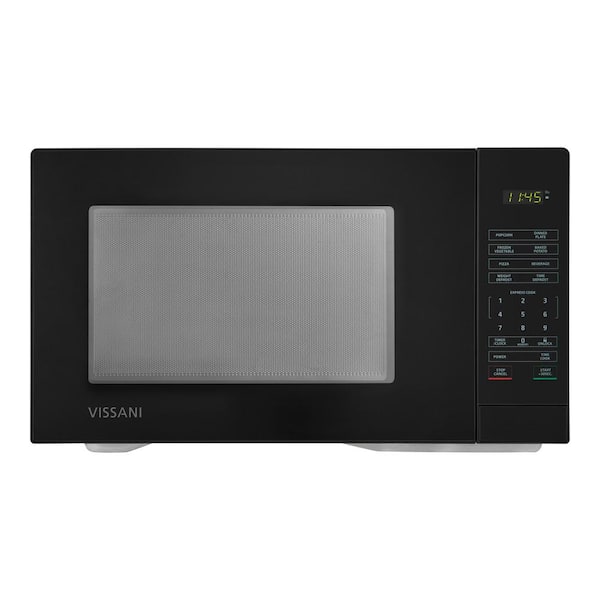 1.1 cu. ft. Countertop Microwave Oven in Black