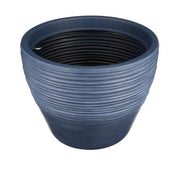 18.9 in. Ashton Large Brushed Denim Blue High-Density Resin Planter (18.9 in. D x 14.8 in. H)