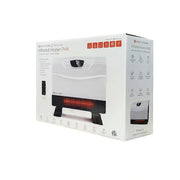 Phoenix Floor to Wall Unit 1,500-Watt Infrared Quartz Portable Heater with Built-In Thermostat and Over Heat Sensor