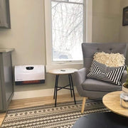 Phoenix Floor to Wall Unit 1,500-Watt Infrared Quartz Portable Heater with Built-In Thermostat and Over Heat Sensor