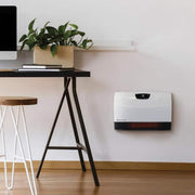 Phoenix Floor to Wall Unit 1,500-Watt Infrared Quartz Portable Heater with Built-In Thermostat and Over Heat Sensor