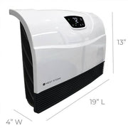 Phoenix Floor to Wall Unit 1,500-Watt Infrared Quartz Portable Heater with Built-In Thermostat and Over Heat Sensor