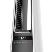 Bladeless 27 in. 1500-Watt Electric Oscillating Tower Space Heater with Digital Display and Remote Control