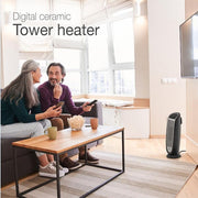 1500-Watt 23 in. Electric Oscillating Ceramic Tower Space Heater with Timer and Remote Control