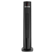 1500-Watt 32 in. Black Electric Tower Ceramic Space Heater with Digital Display, Thermostat, Timer, Remote Control