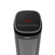 1500-Watt 23 in. Digital Tower Indoor Ceramic Heater Quiet Operation w/ Safety Overheat Protection and Fan Mode in Black
