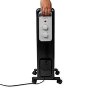 1,500-Watt Oil-Filled Radiant Electric Space Heater with Thermostat