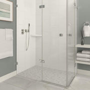 Restore Bright White 10 in. x 14 in. Glazed Ceramic Wall Tile (14.25 sq. ft./Case)