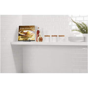 Restore Bright White 12 in. x 12 in. x 6.35 mm Ceramic Mosaic Wall Tile (0.83 sq. ft./Each)